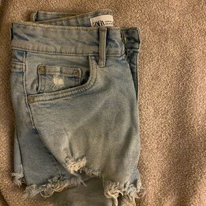 Zara jean shorts